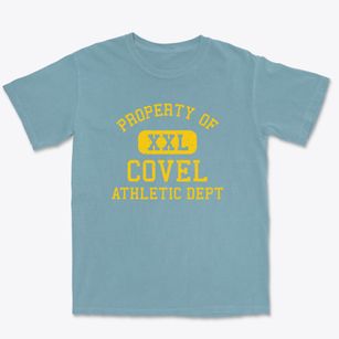 Covel West Virginia Athletic Dept Premium Heavyweight T-shirt