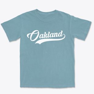 Oakland Maine Vintage Team Premium Heavyweight T-shirt