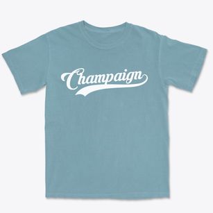 Champaign Illinois Vintage Team Premium Heavyweight T-shirt
