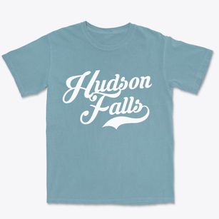 Hudson Falls New York Vintage Team Premium Heavyweight T-shirt
