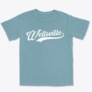 Wellsville New York Vintage Team Premium Heavyweight T-shirt
