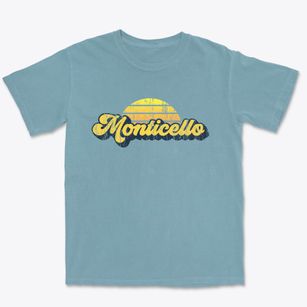 Monticello Kentucky Sublime Sunset Premium Heavyweight T-shirt