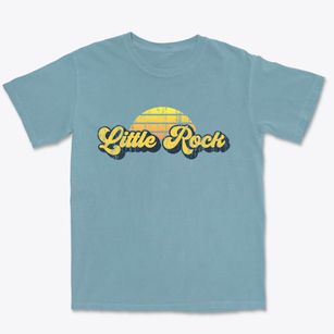 Little Rock Arkansas Sublime Sunset Premium Heavyweight T-shirt