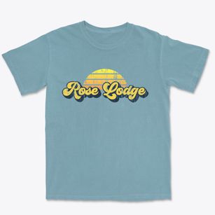 Rose Lodge Oregon Sublime Sunset Premium Heavyweight T-shirt