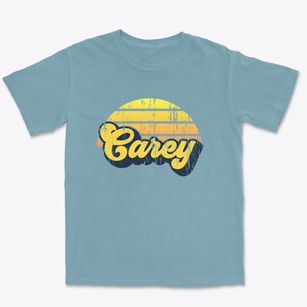 Carey Idaho Sublime Sunset Premium Heavyweight T-shirt