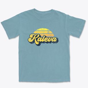 Kaleva Michigan Sublime Sunset Premium Heavyweight T-shirt