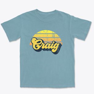 Craig Missouri Sublime Sunset Premium Heavyweight T-shirt