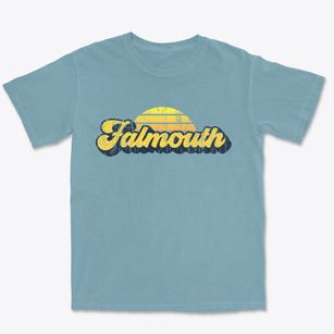 Falmouth Maine Sublime Sunset Premium Heavyweight T-shirt
