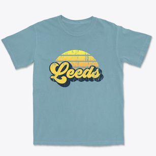 Leeds Alabama Sublime Sunset Premium Heavyweight T-shirt