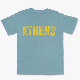 Athens New York Timeless Retro Premium Heavyweight T-shirt