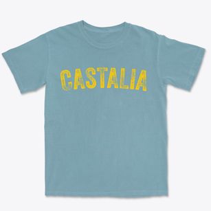 Castalia Iowa Timeless Retro Premium Heavyweight T-shirt
