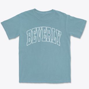 Beverly Ohio Trendy Block Premium Heavyweight T-shirt