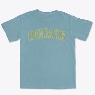 Coon Rapids Minnesota Trendy Block Premium Heavyweight T-shirt
