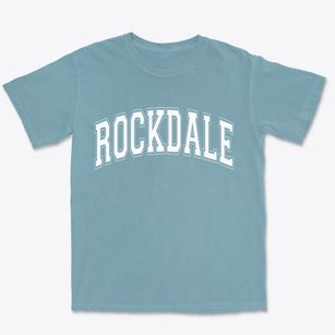 Rockdale Illinois Varsity Premium Heavyweight T-shirt