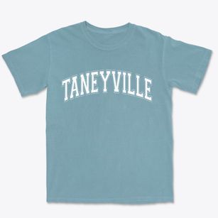 Taneyville Missouri Varsity Premium Heavyweight T-shirt