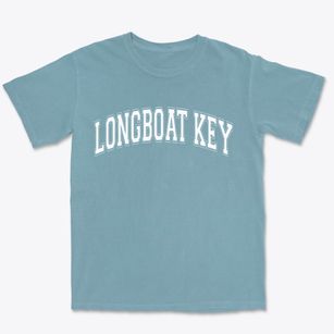 Longboat Key Florida Varsity Premium Heavyweight T-shirt