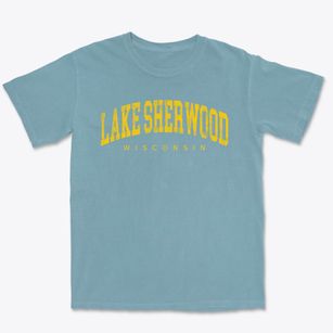 Lake Sherwood Wisconsin Urban Vibe Premium Heavyweight T-shirt