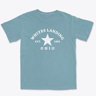 Whites Landing Ohio Star Premium Heavyweight T-shirt