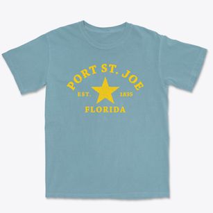 Port St. Joe Florida Star Premium Heavyweight T-shirt