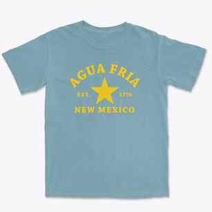 Agua Fria New Mexico Star Premium Heavyweight T-shirt