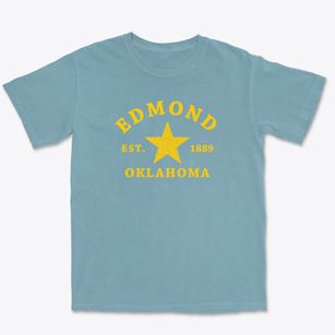 Edmond Oklahoma Star Premium Heavyweight T-shirt