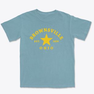 Brownsville Ohio Star Premium Heavyweight T-shirt