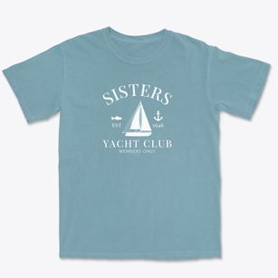 Sisters Oregon Yacht Club Premium Heavyweight T-shirt