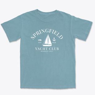 Springfield Massachusetts Yacht Club Premium Heavyweight T-shirt