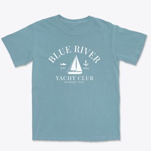Blue River Colorado Yacht Club Premium Heavyweight T-shirt