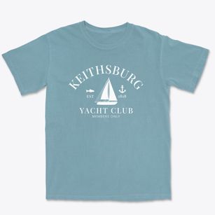 Keithsburg Illinois Yacht Club Premium Heavyweight T-shirt