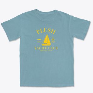Plush Oregon Yacht Club Premium Heavyweight T-shirt