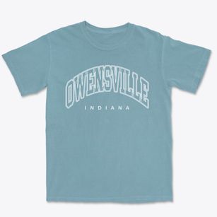 Owensville Indiana Inline Premium Heavyweight T-shirt