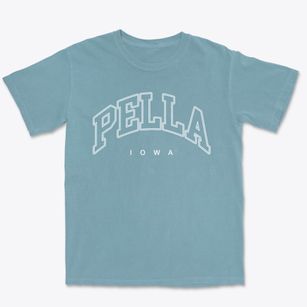 Pella Iowa Inline Premium Heavyweight T-shirt