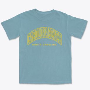 Carolina Beach North Carolina Inline Premium Heavyweight T-shirt