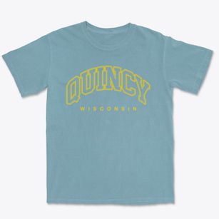 Quincy Wisconsin Inline Premium Heavyweight T-shirt
