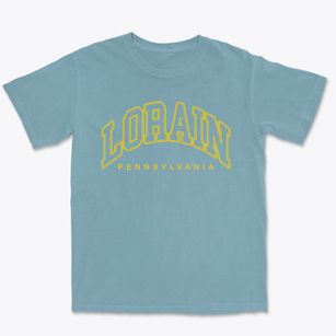 Lorain Pennsylvania Inline Premium Heavyweight T-shirt