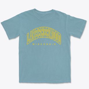 Lake Sherwood Wisconsin Inline Premium Heavyweight T-shirt
