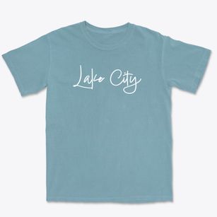 Lake City South Dakota Freestyle Premium Heavyweight T-shirt