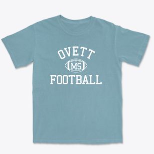 Ovett Mississippi Football Premium Heavyweight T-shirt