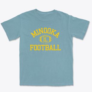 Minooka Illinois Football Premium Heavyweight T-shirt