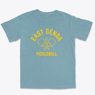 East Genoa New York Pickleball Premium Heavyweight T-shirt