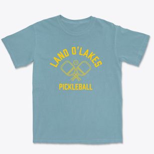 Land O'lakes Wisconsin Pickleball Premium Heavyweight T-shirt