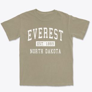Everest North Dakota Classic Established Premium Heavyweight T-shirt