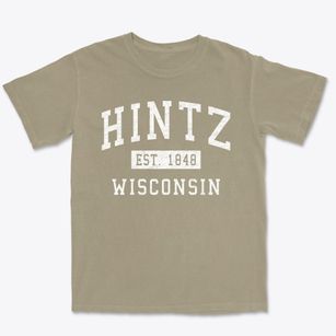 Hintz Wisconsin Classic Established Premium Heavyweight T-shirt