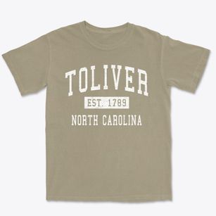 Toliver North Carolina Classic Established Premium Heavyweight T-shirt