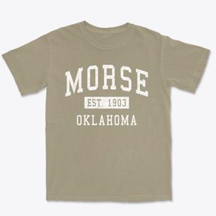 Morse Oklahoma Classic Established Premium Heavyweight T-shirt