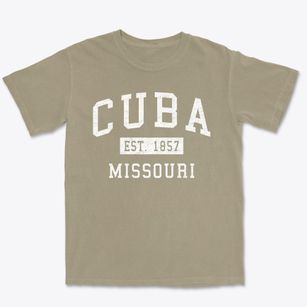 Cuba Missouri Classic Established Premium Heavyweight T-shirt
