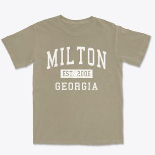 Milton Georgia Classic Established Premium Heavyweight T-shirt