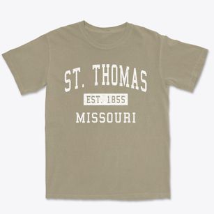 St. Thomas Missouri Classic Established Premium Heavyweight T-shirt