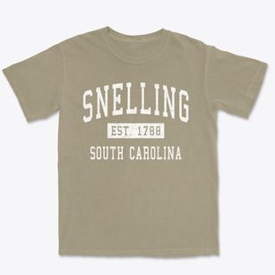 Snelling South Carolina Classic Established Premium Heavyweight T-shirt